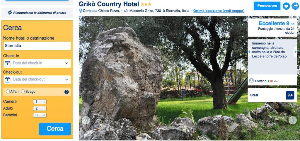 Griko Country Hotel Lecce Exterior photo